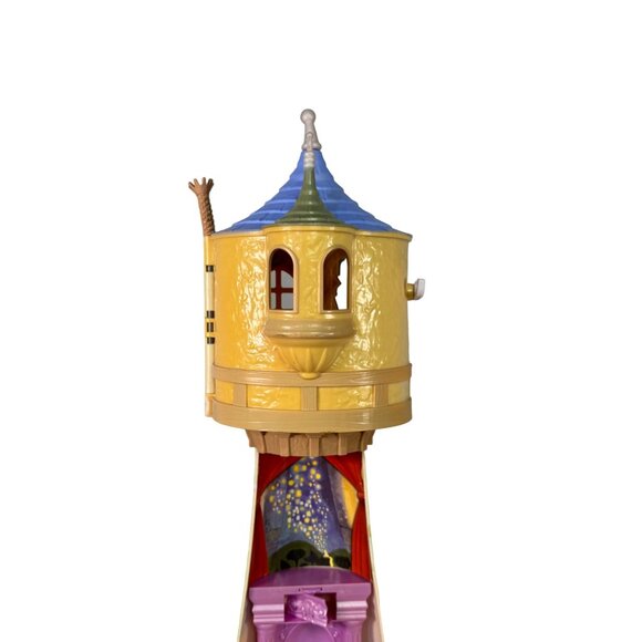 Disney Tangled Rapunzel Tower Playset With Furniture & Dolls - Picture 4 of 5
